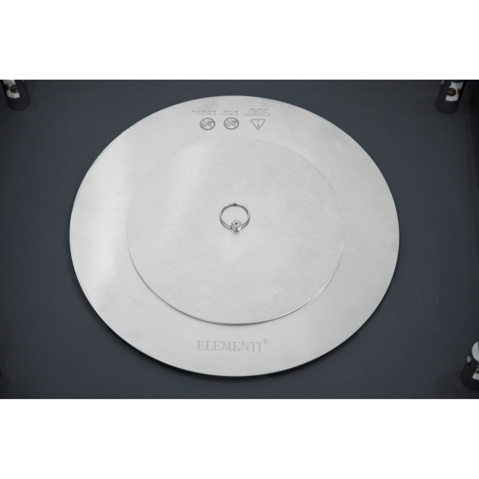 Bio Ethanol Feuerstelle Elementi Manhattan, Schieferschwarz