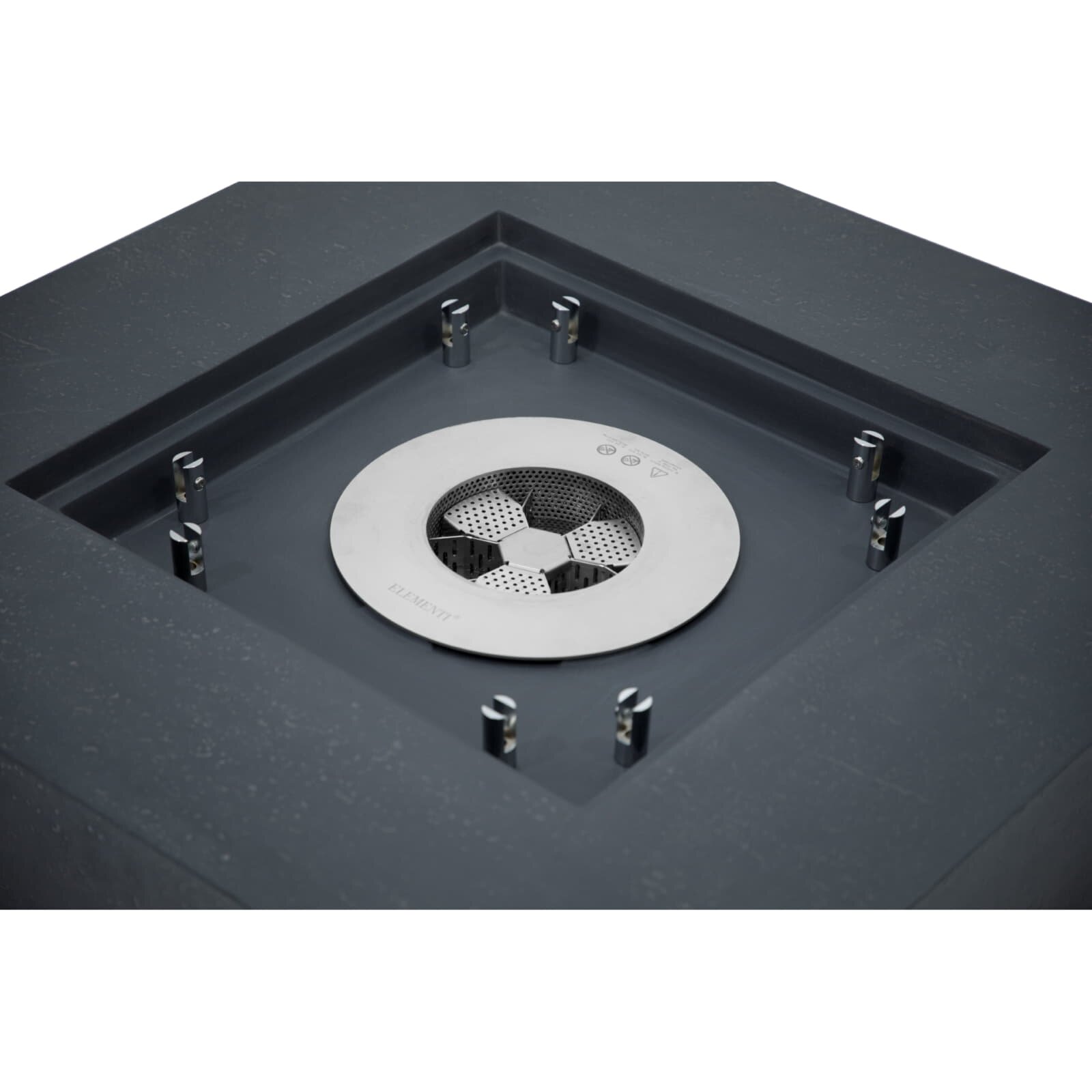 Bio Ethanol Feuerstelle Elementi Manhattan, Schieferschwarz