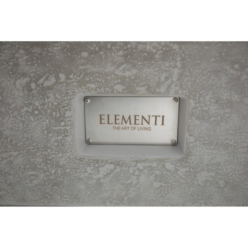 Bio Ethanol Feuerstelle Elementi Manhattan, Spacegrau