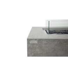 Bio Ethanol Feuerstelle Elementi Manhattan, Spacegrau