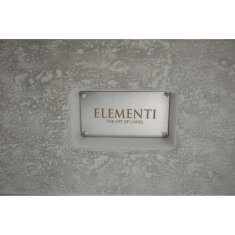 Bio Ethanol Feuerstelle Elementi Manhattan, Spacegrau