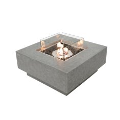 Bio Ethanol Feuerstelle Elementi Manhattan, Spacegrau