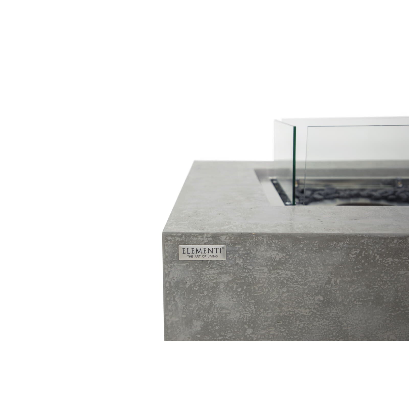 Bio Ethanol Feuerstelle Elementi Manhattan, Spacegrau