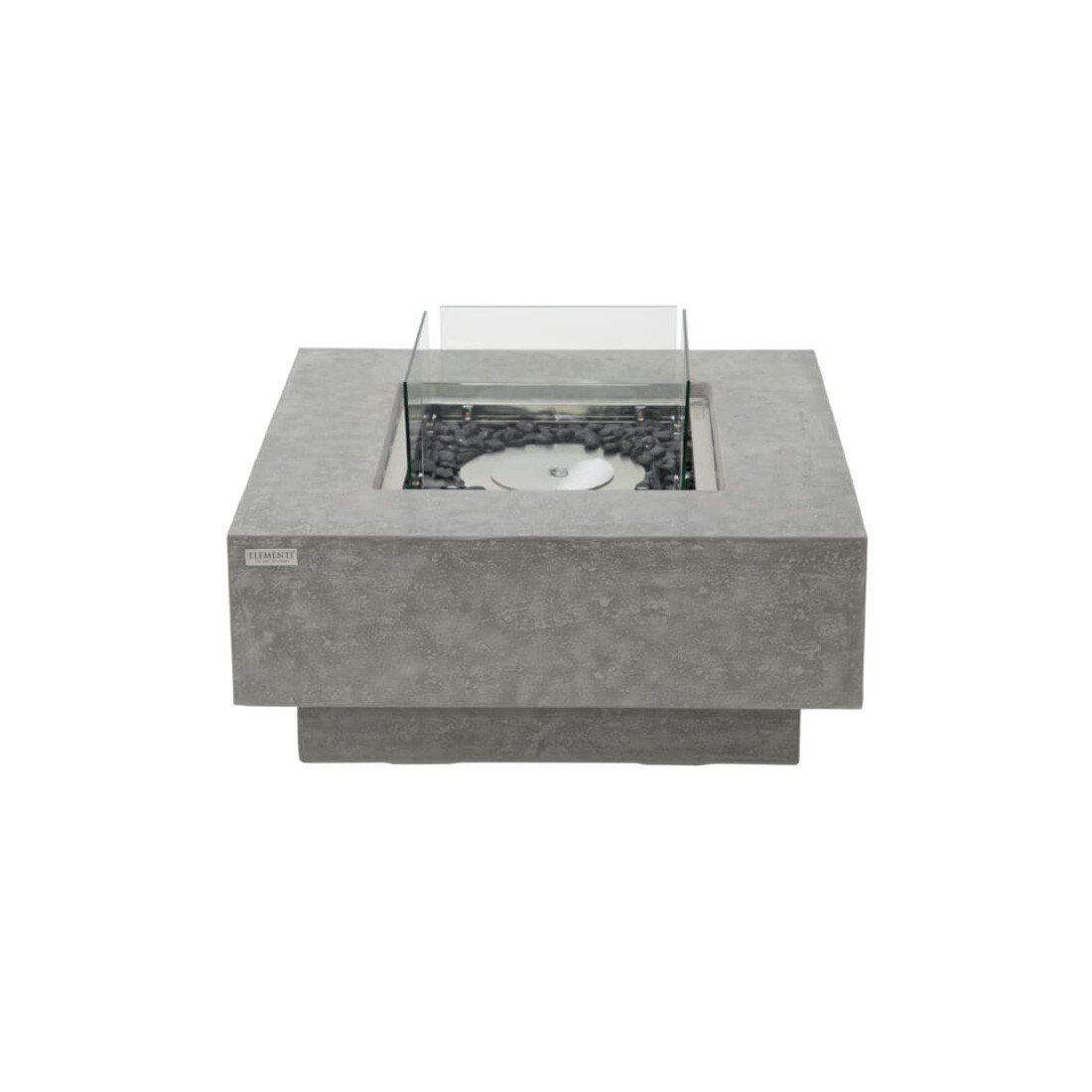 Bio Ethanol Feuerstelle Elementi Manhattan, Spacegrau