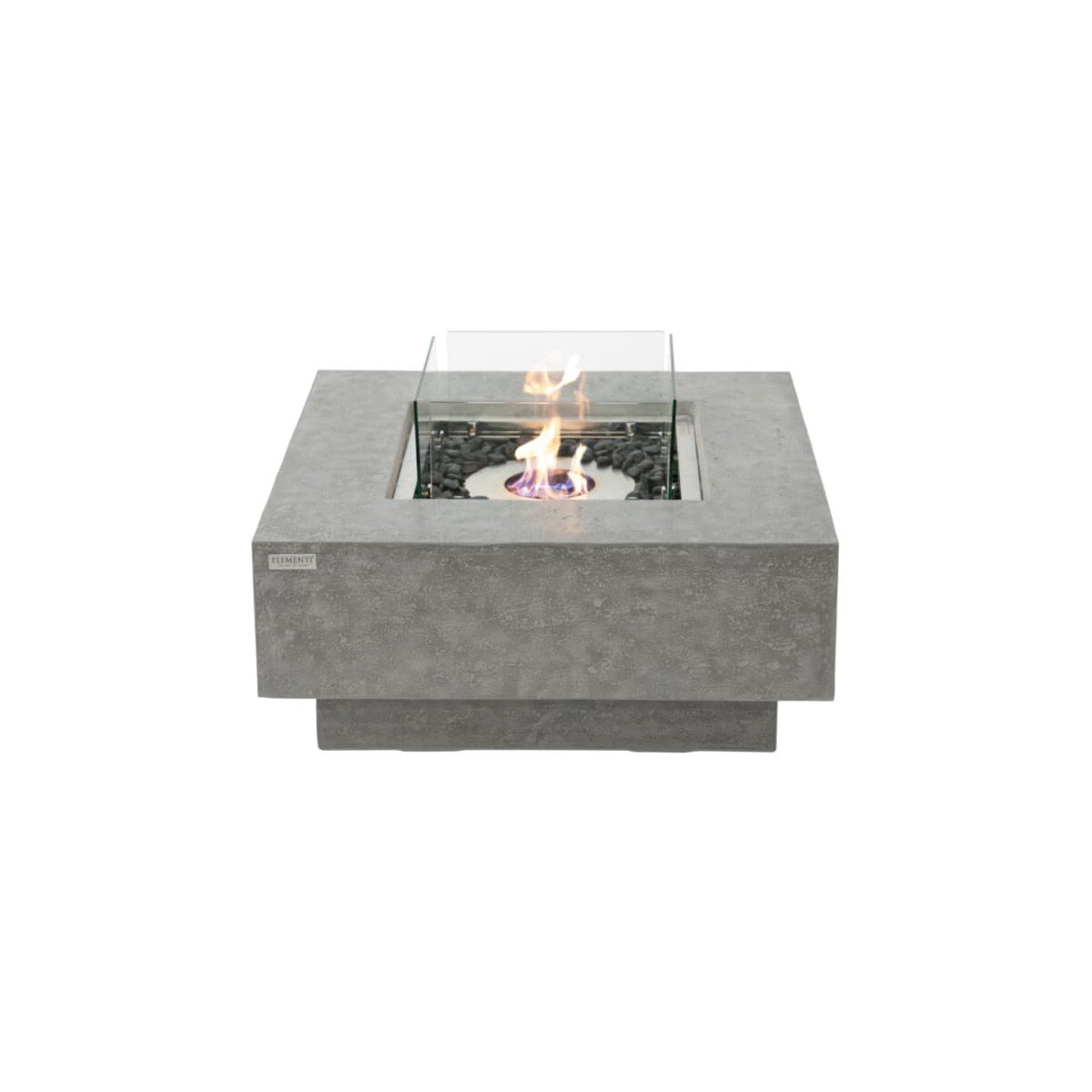 Bio Ethanol Feuerstelle Elementi Manhattan, Spacegrau