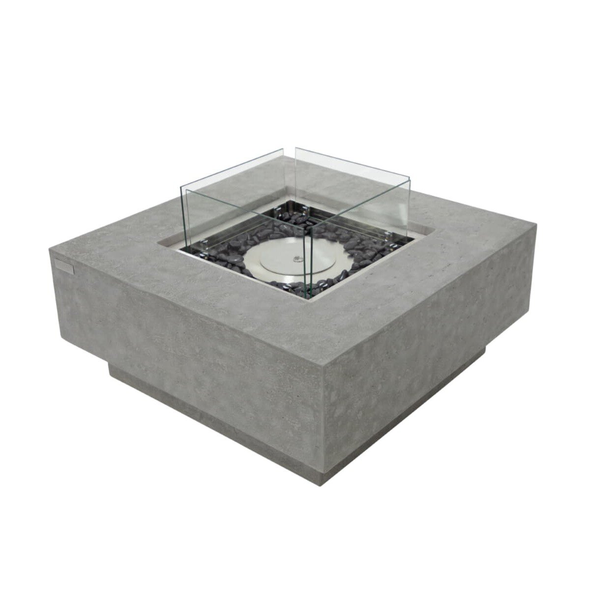 Bio Ethanol Feuerstelle Elementi Manhattan, Spacegrau