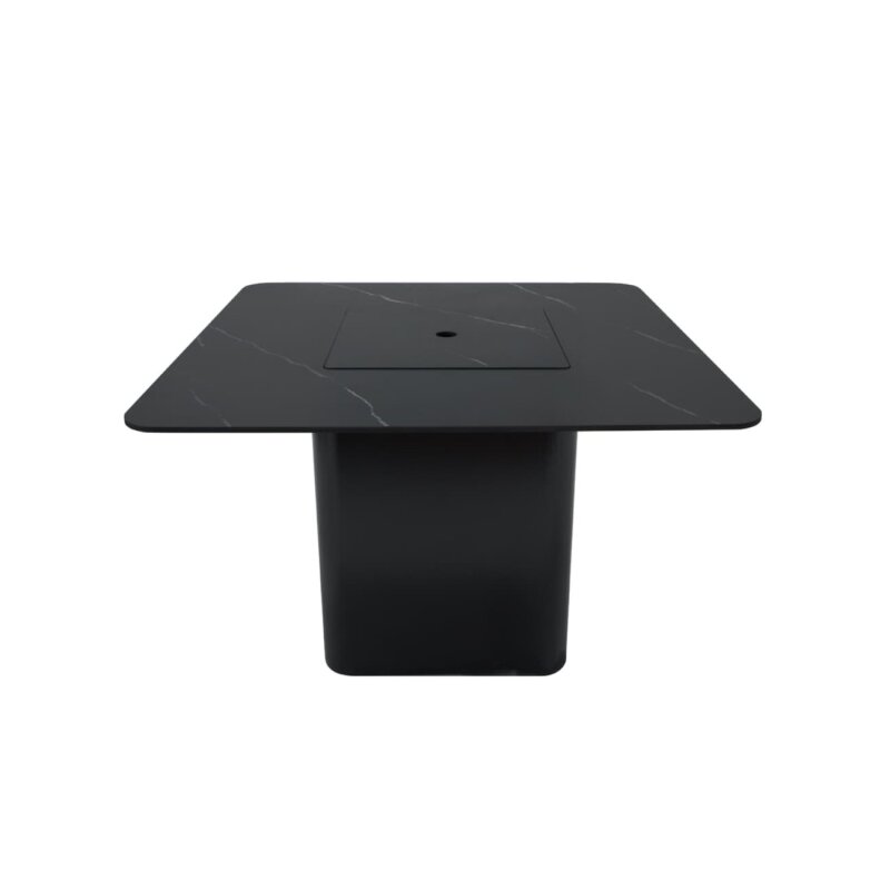 Gas Feuerstelle Elementi+ Esstisch Brugge, Bulgarien Schwarz