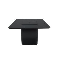 Gas Feuerstelle Elementi+ Esstisch Brugge, Bulgarien Schwarz