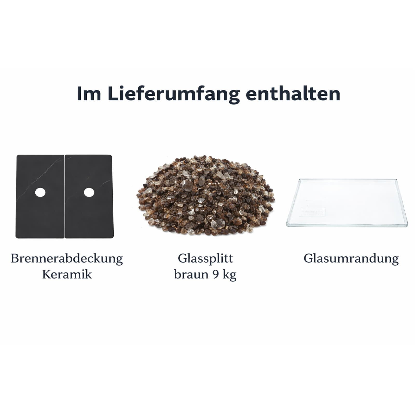 Gas Feuerstelle Elementi+ Esstisch Brugge, Bulgarien Schwarz