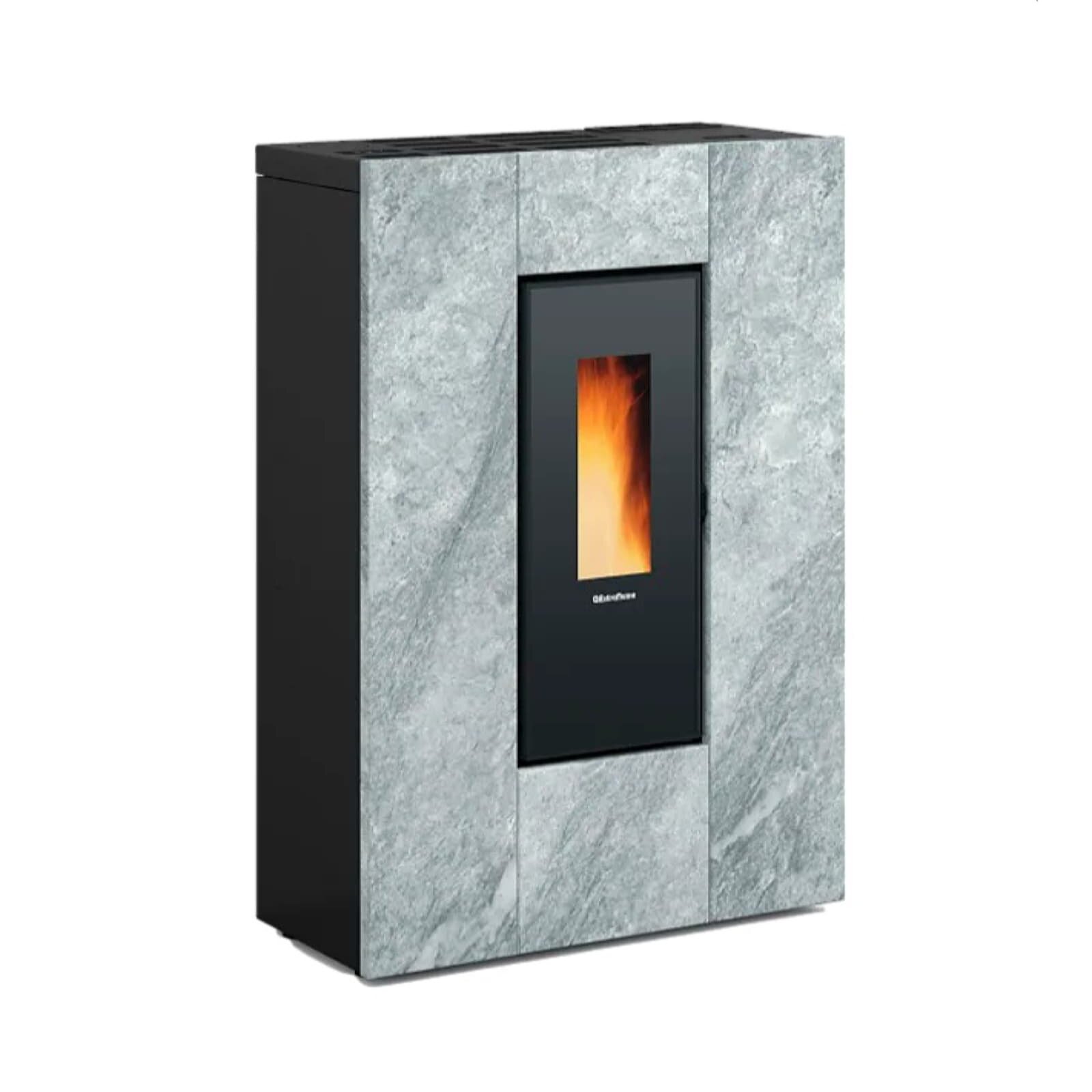 Pelletofen La Nordica Extraflame Marilena Plus Petra 5.0 16 (kanalisierbar) - 8 kW - Naturstein