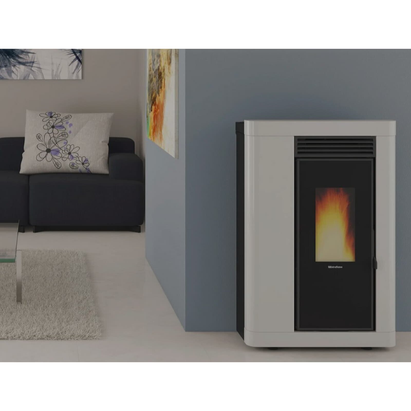 Pelletofen La Nordica Extraflame Annabella Ad Evo - 9 kW (kanalisierbar)