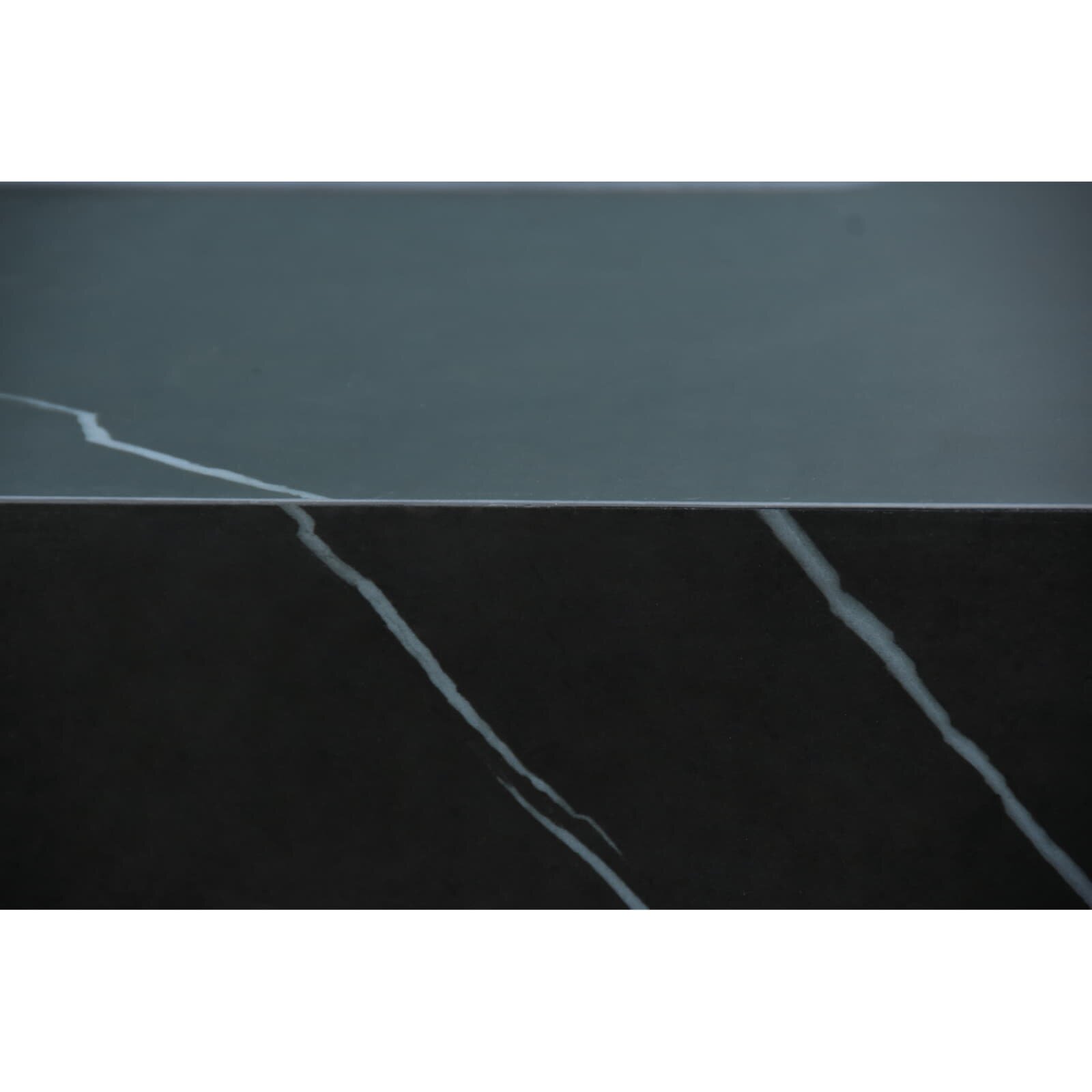 Loungetisch mit Gas Feuerstelle Elementi+ Varna, Marmor- Design, Bulgarien Black