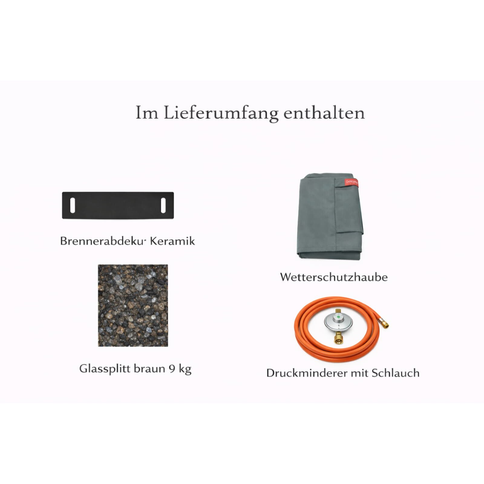Loungetisch mit Gas Feuerstelle Elementi+ Varna, Marmor- Design, Bulgarien Black