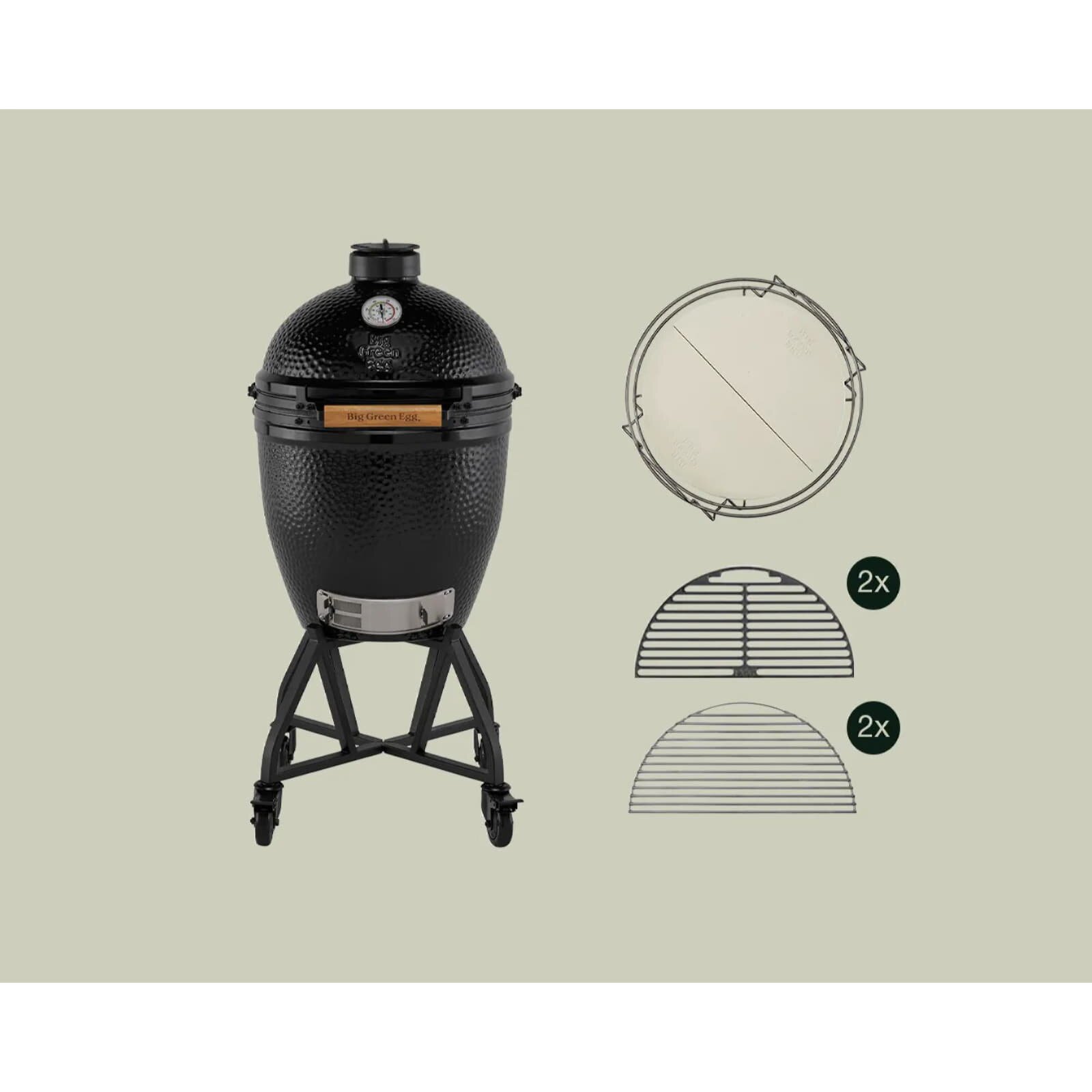 Keramikgrill Big Green Egg - The Onyx Starterset Large
