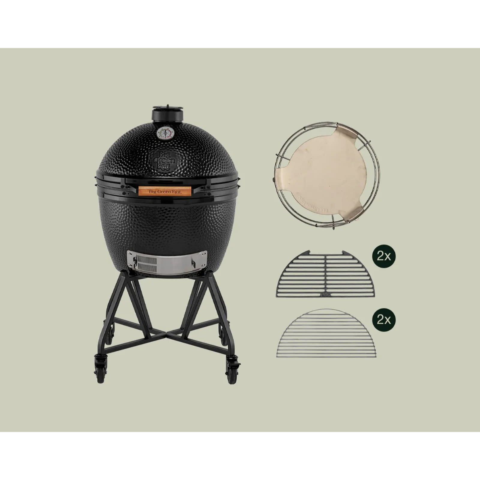 Keramikgrill Big Green Egg - The Onyx Starterset XLarge