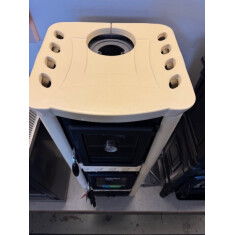 Kaminofen La Nordica Gaia Forno Pergamentbeige - 6 KW - B-Ware