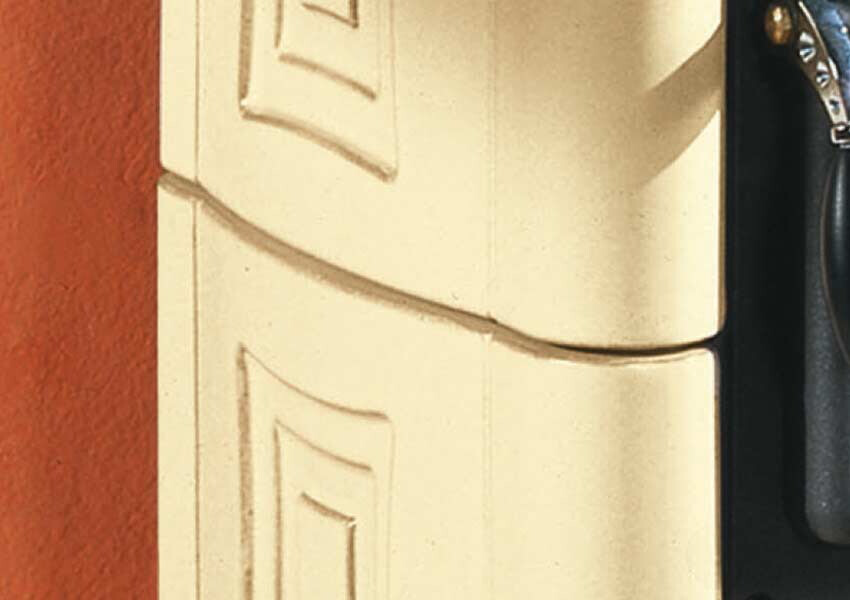 Kaminofen La Nordica Gaia Forno Pergamentbeige - 6 KW - B-Ware