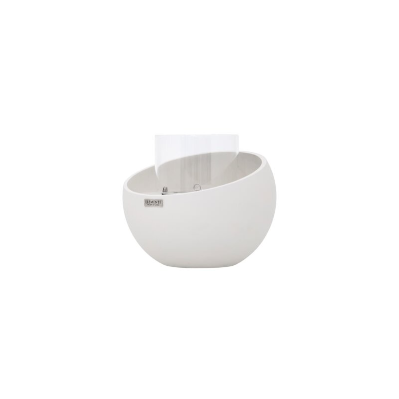 Bio Ethanol Feuerstelle Elementi Firenze S, Cremeweiß