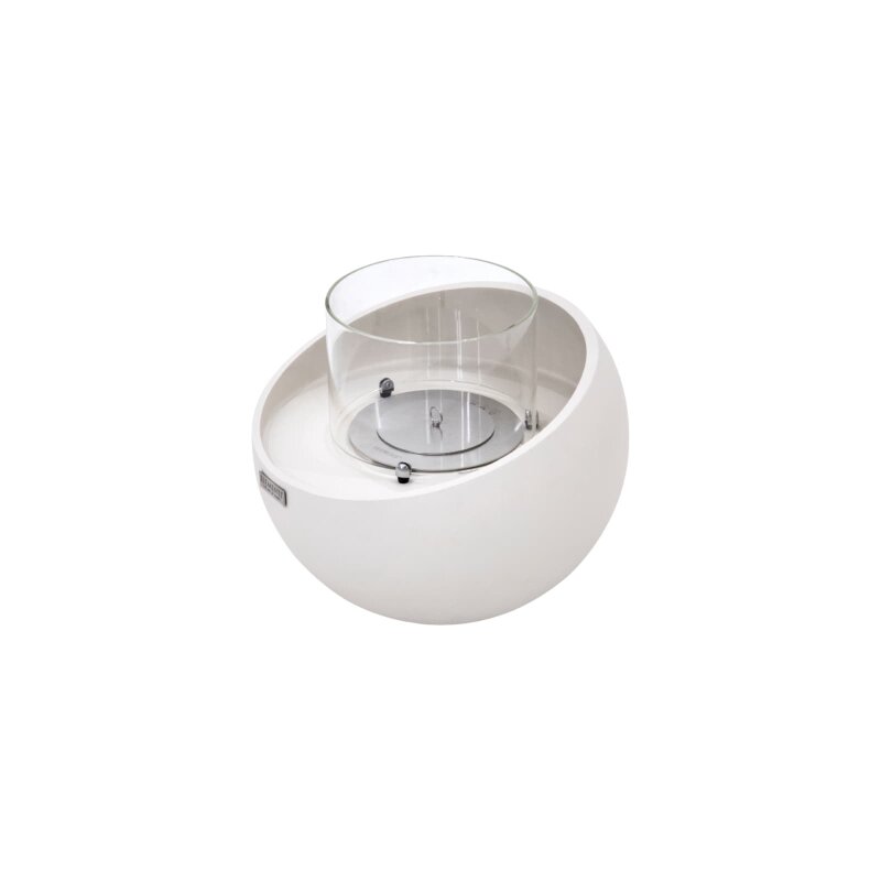 Bio Ethanol Feuerstelle Elementi Firenze S, Cremeweiß