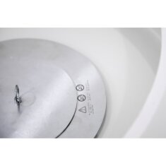 Bio Ethanol Feuerstelle Elementi Firenze S, Cremewei&szlig;