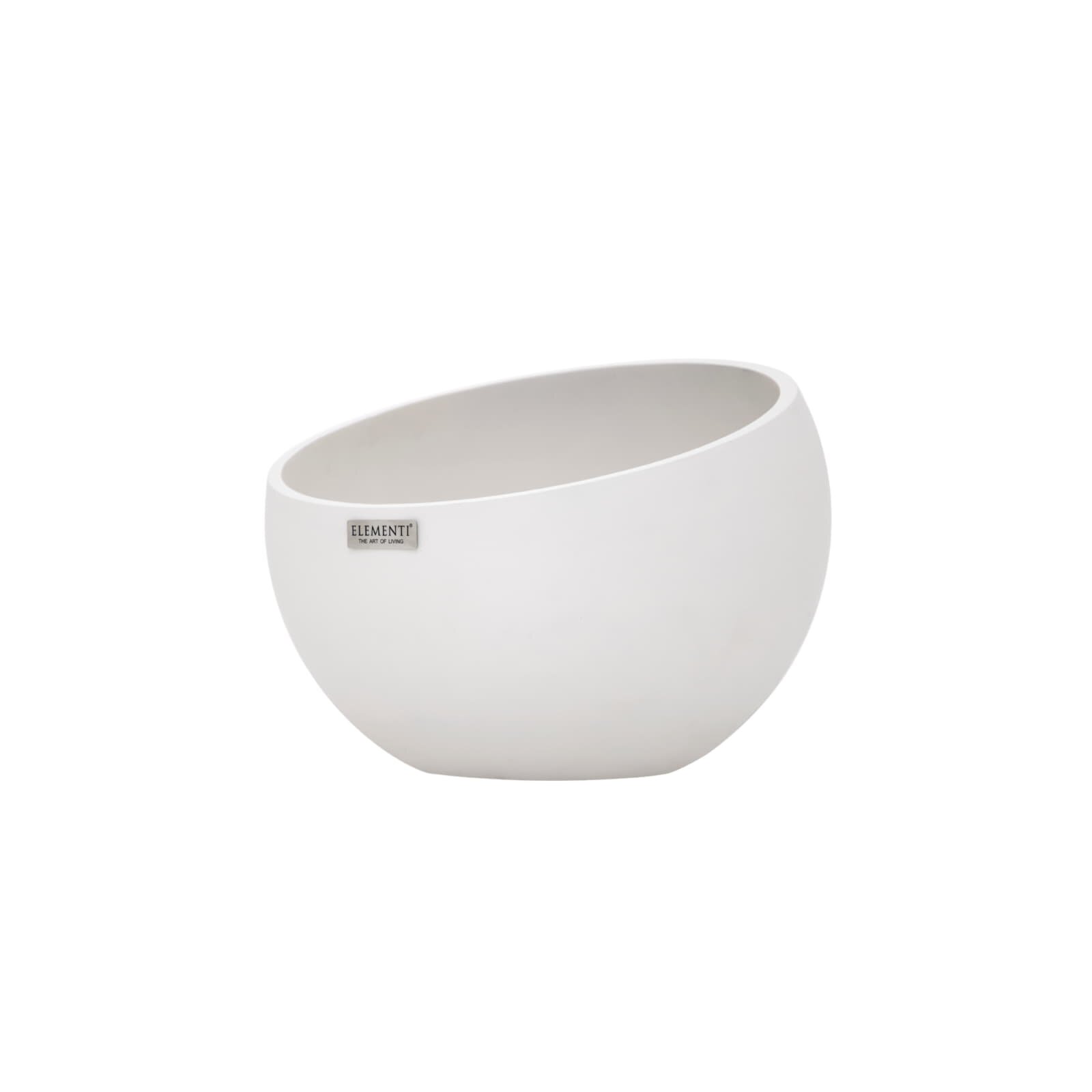 Bio Ethanol Feuerstelle Elementi Firenze S, Cremeweiß