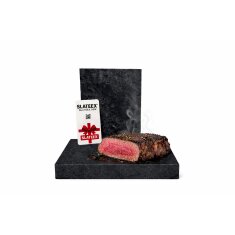 Slateex Grillstein aus Speckstein 20 x 13 x 3cm