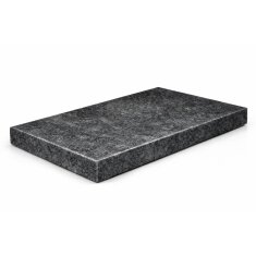 Slateex Grillstein aus Speckstein 20 x 13 x 3cm