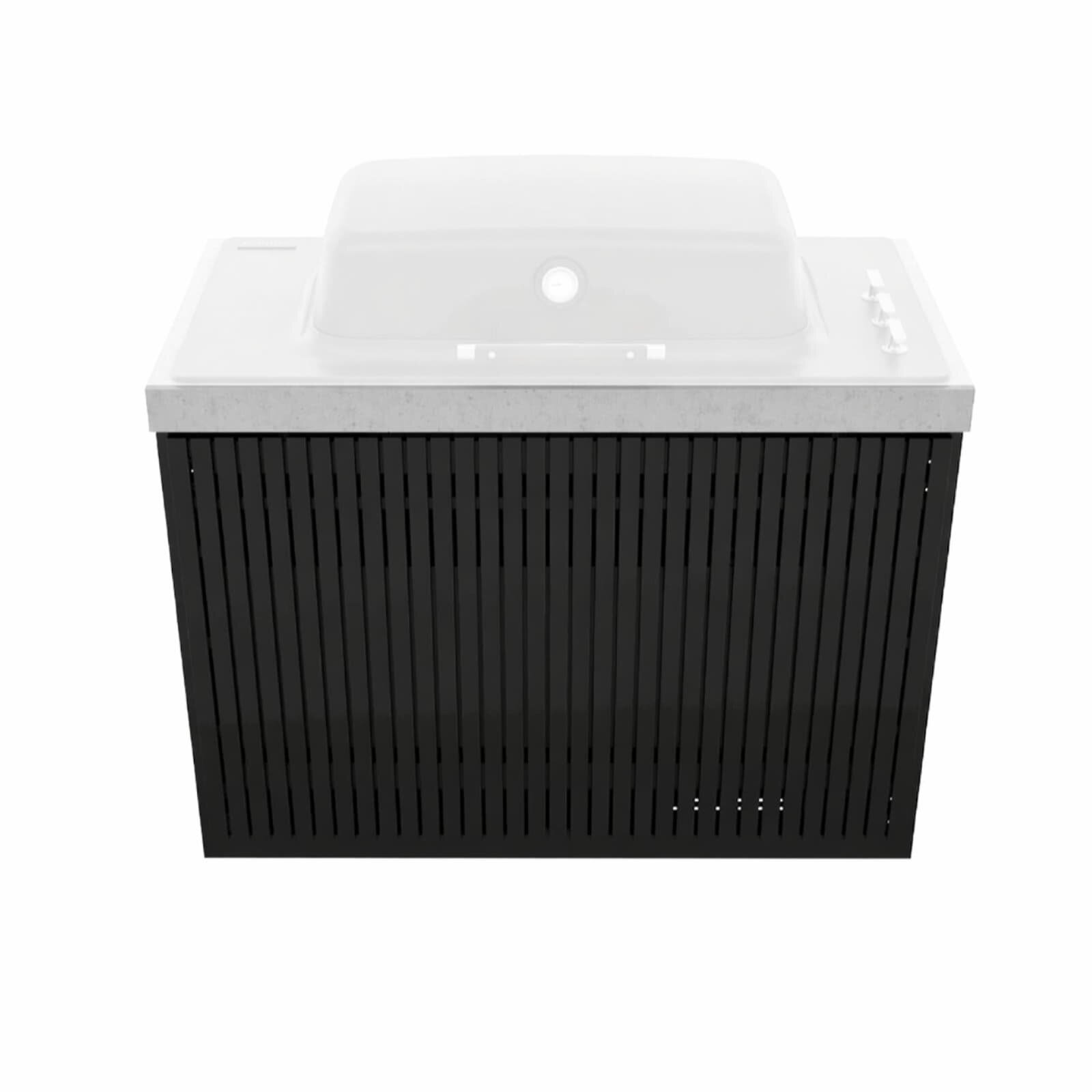 Everdure Seabreeze BBQ Modul für Built-in Grill Furnace, Schwarz