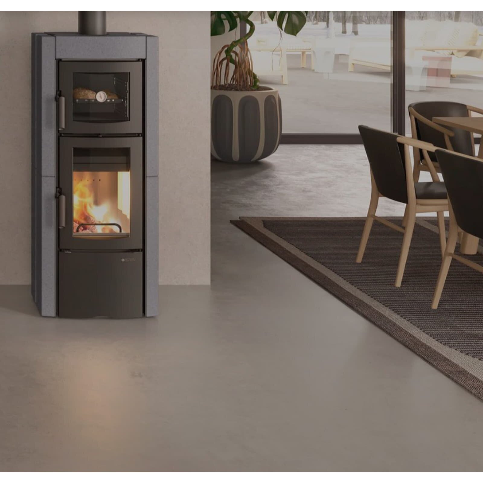 Kaminofen La Nordica Ester Forno 5.0 - 8 kW - Vulcan