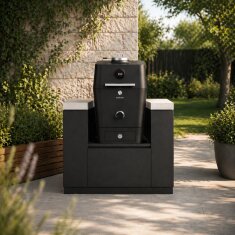 Everdure Seabreeze BBQ Modul f&uuml;r 4K und K1 Kamado, Schwarz