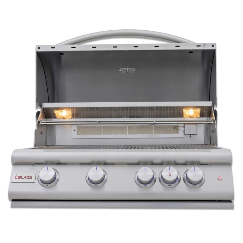 Everdure Einbau- Gasgrill Blaze 32" 4B Premium LTE+, Silber