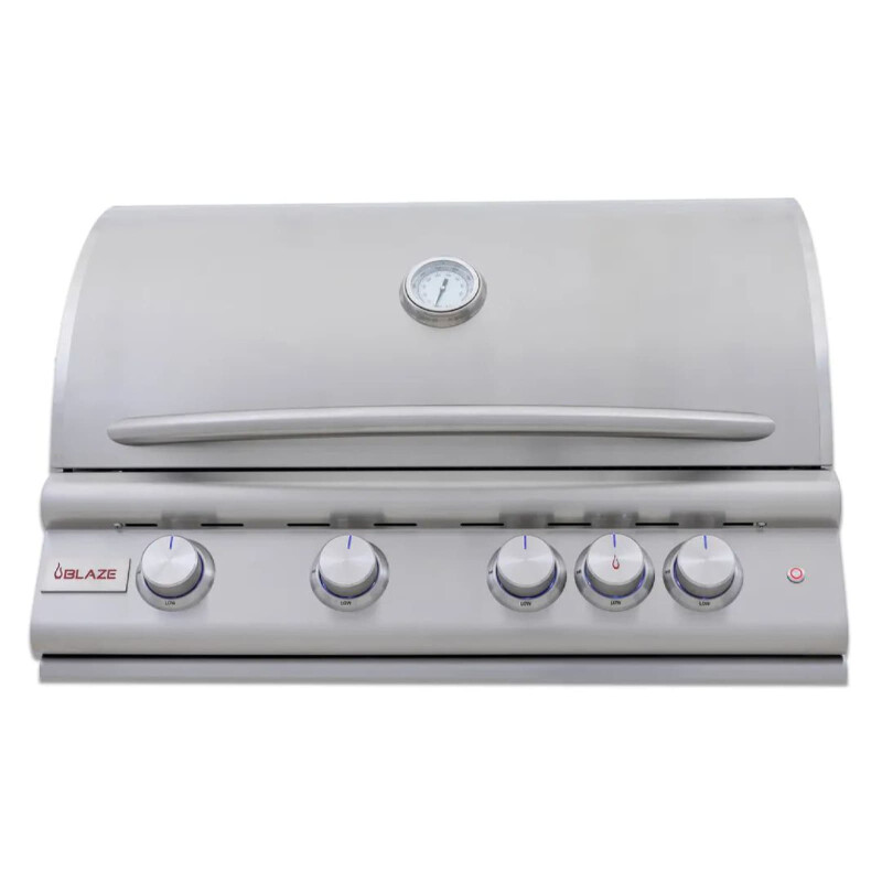 Everdure Einbau- Gasgrill Blaze 32" 4B Premium LTE+, Silber