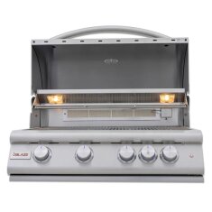 Everdure Einbau- Gasgrill Blaze 32" 4B Premium LTE+, Silber
