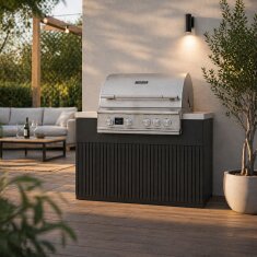 Everdure Seabreeze BBQ Modul f&uuml;r Built-in Grill 32" 4- Brenner LTE+ und LTE Pro, Schwarz