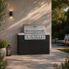 Everdure Seabreeze BBQ Modul f&uuml;r Built-in Grill 32" 4- Brenner LTE+ und LTE Pro, Schwarz