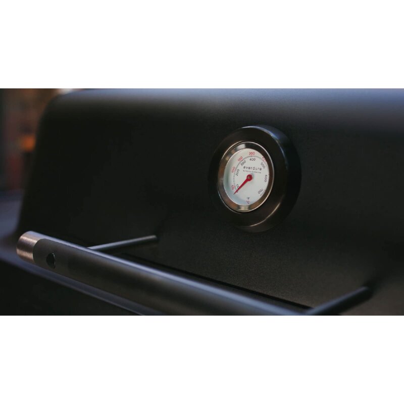 Everdure Einbau- Gasgrill Furnace inkl. Haube, Schwarz