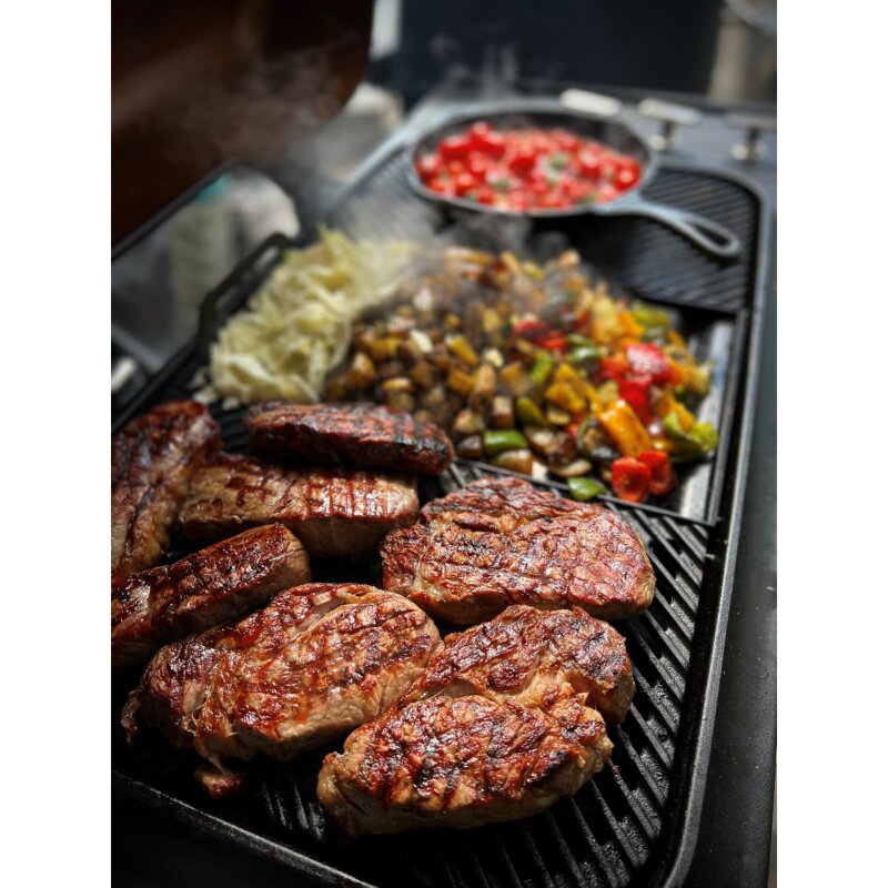 Everdure Einbau- Gasgrill Furnace inkl. Haube, Schwarz