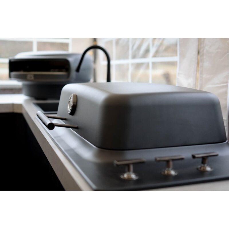 Everdure Seabreeze Einbau- Gasgrill Furnace inkl. Haube, Schwarz