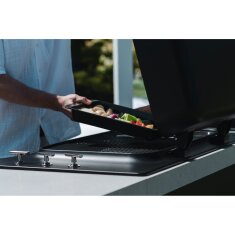 Everdure Einbau- Gasgrill Furnace inkl. Haube, Schwarz