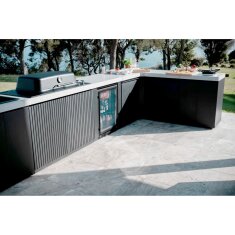 Everdure Einbau- Gasgrill Furnace inkl. Haube, Schwarz