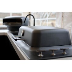 Everdure Einbau- Gasgrill Furnace inkl. Haube, Schwarz