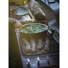 Everdure Einbau- Gasgrill Furnace inkl. Haube, Schwarz