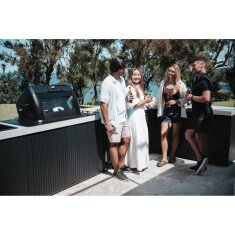 Everdure Seabreeze Einbau- Gasgrill Furnace inkl. Haube, Schwarz