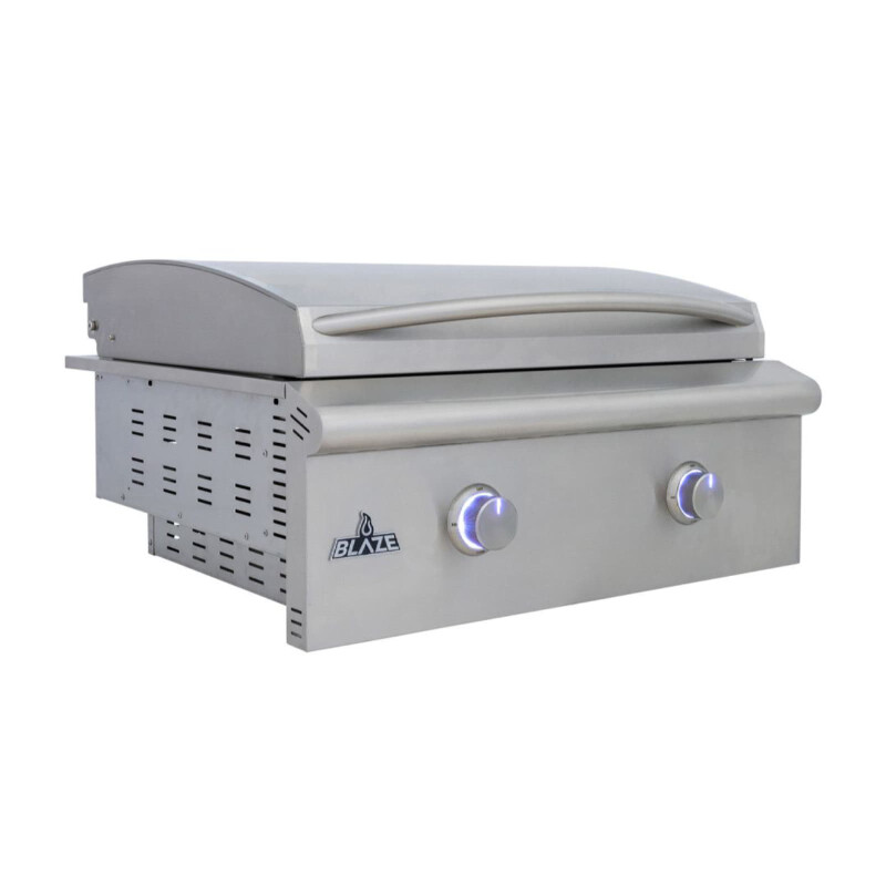 Everdure Einbau- Gasgrill Blaze LTE+ 30" Gas Griddle (Plancha), Silber
