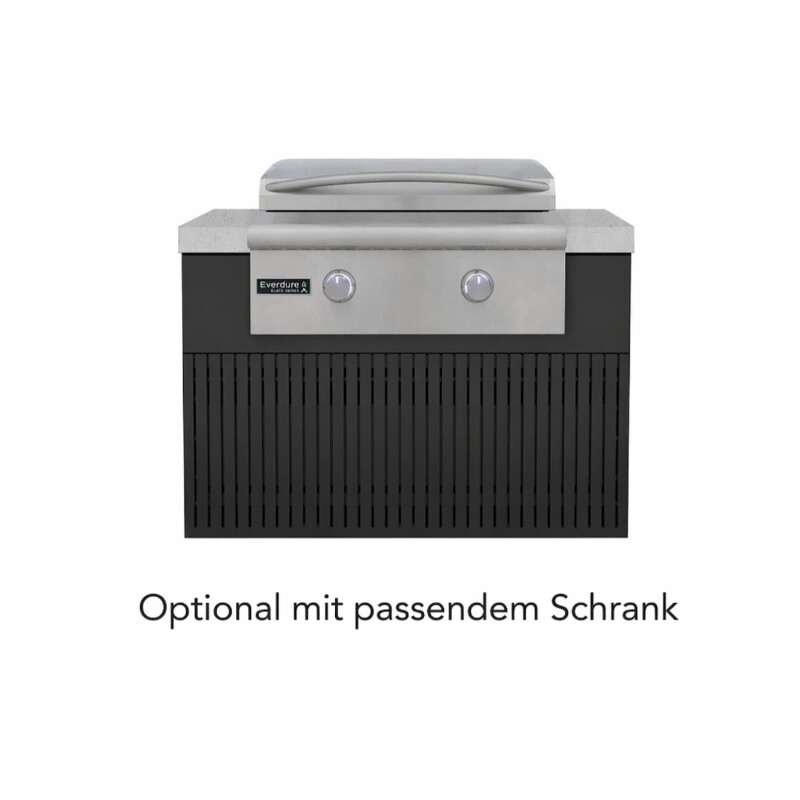 Everdure Einbau- Gasgrill Blaze LTE+ 30" Gas Griddle (Plancha), Silber