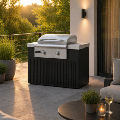 Everdure Einbau- Gasgrill Blaze LTE+ 30" Gas Griddle (Plancha), Silber