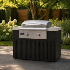 Everdure Einbau- Gasgrill Blaze LTE+ 30" Gas Griddle (Plancha), Silber