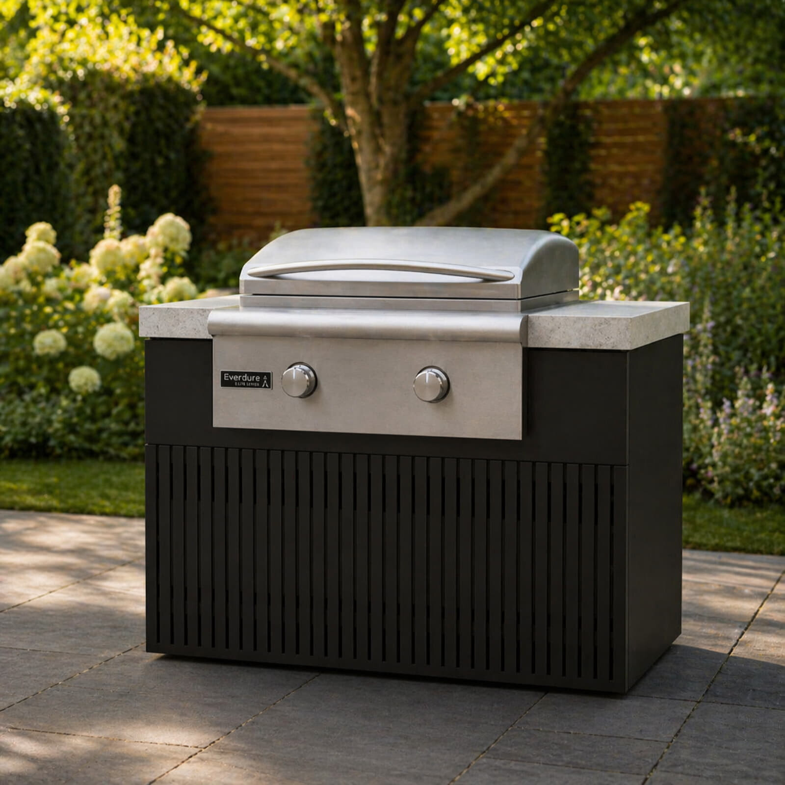 Everdure Einbau- Gasgrill Blaze LTE+ 30" Gas Griddle (Plancha), Silber