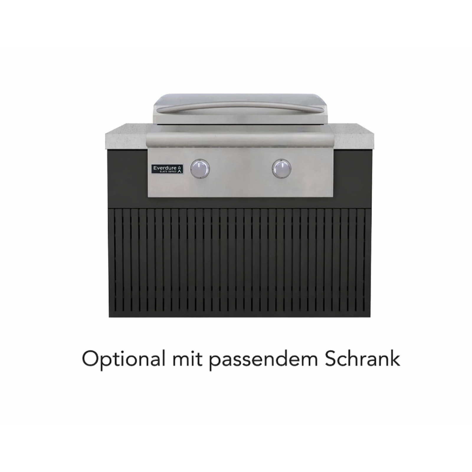 Everdure Einbau- Gasgrill Blaze LTE+ 30" Gas Griddle (Plancha), Silber