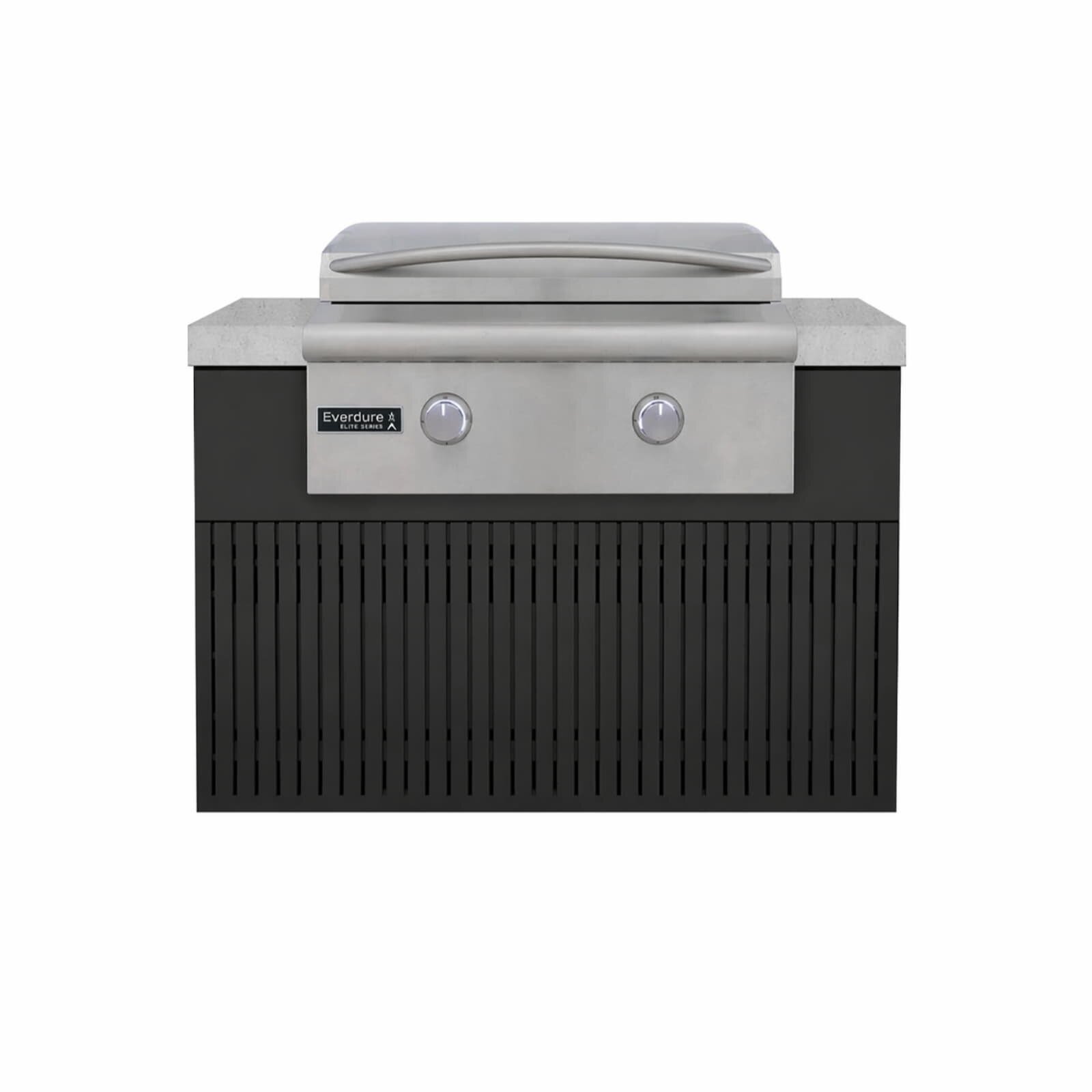 Everdure Seabreeze BBQ Modul für Built-in Grill LTE+ Gas Griddle, Schwarz